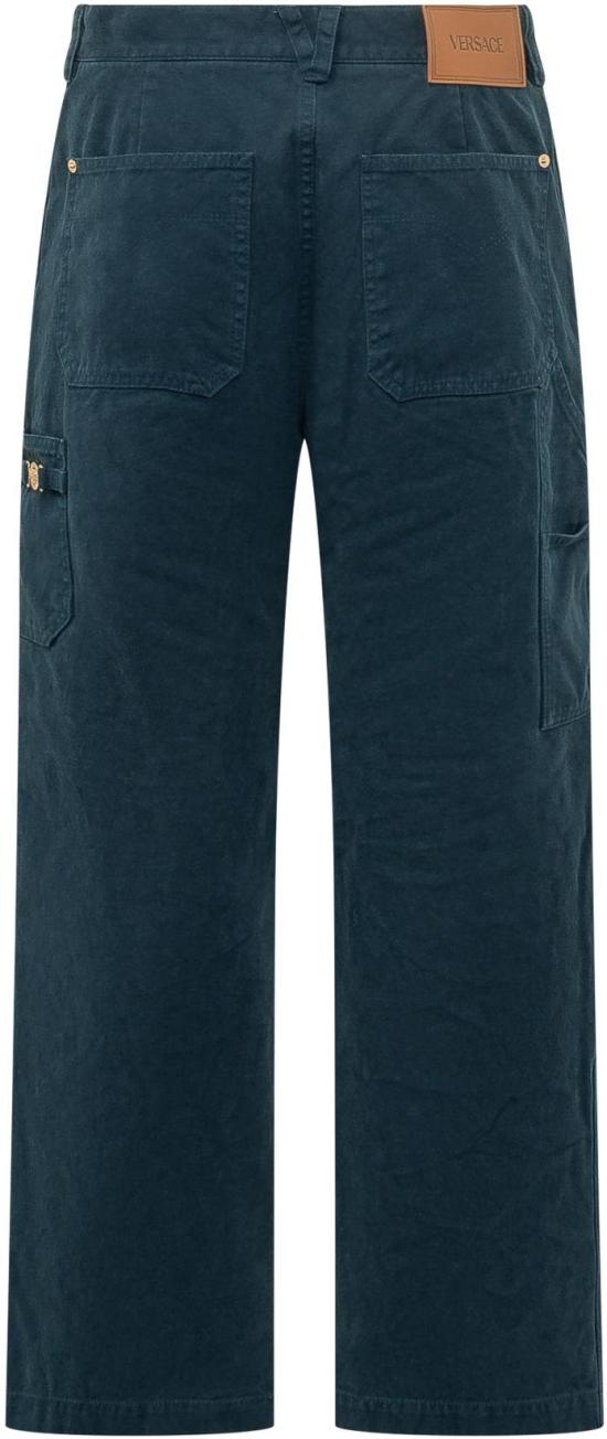 26SS 베르사체 데님 팬츠 10188871A129461UO60 NAVY - VERSACE