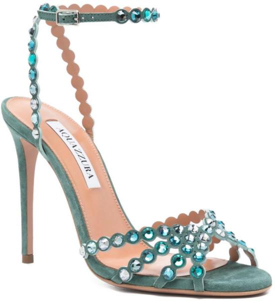 26SS 아쿠아주라 샌들 TQLHIGS0SUELGE GREEN - AQUAZZURA