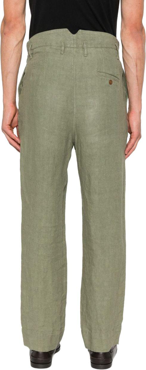  비비안웨스트우드 치노 팬츠 2F01000LW012EM404 LIME - VIVIENNE WESTWOOD