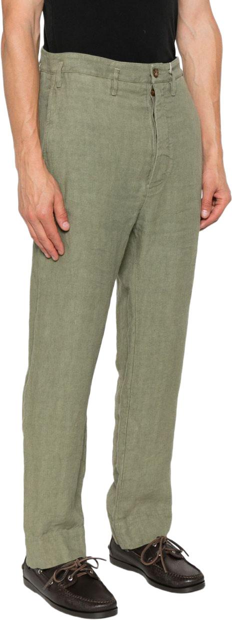  비비안웨스트우드 치노 팬츠 2F01000LW012EM404 LIME - VIVIENNE WESTWOOD
