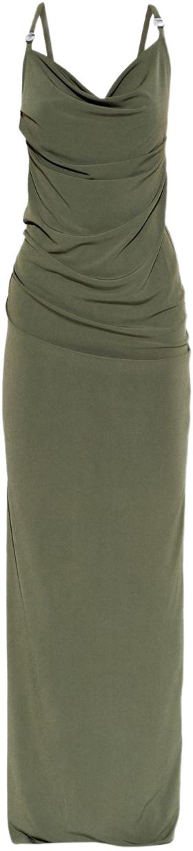 26SS 코페르니 롱 원피스 COPR205F5022GRN DONKERGREEN