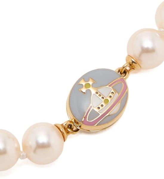 26SS 비비안웨스트우드 팔찌 61030065R919 WHITE - VIVIENNE WESTWOOD