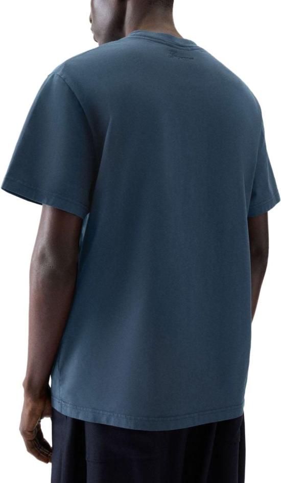 25FW 자크뮈스 반팔 티셔츠 TSM00566AJ00068390 NAVY - JACQUEMUS