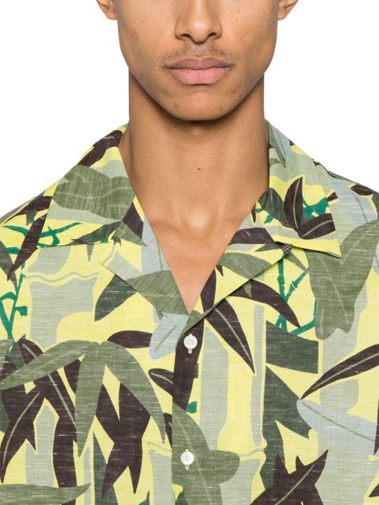 25SS 겐조 반팔 셔츠 FF55CH1309P145 LIME - KENZO