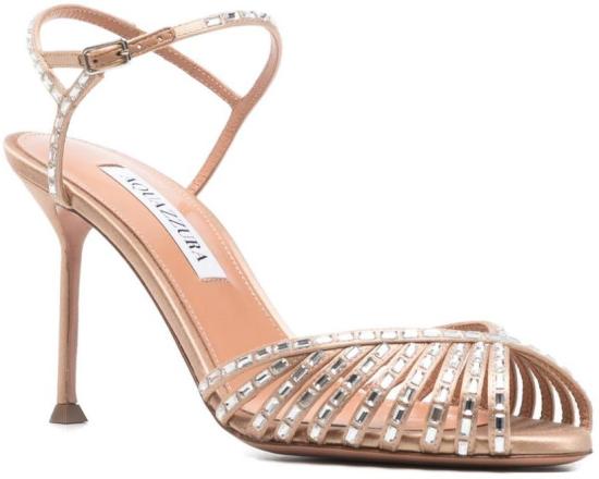 26SS 아쿠아주라 샌들 HMCMIDS0SATWND PINK - AQUAZZURA