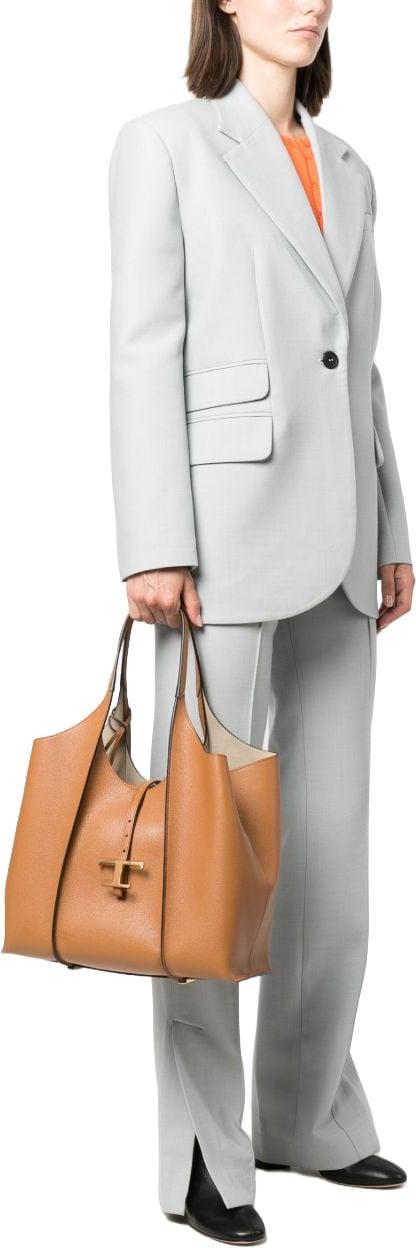 26SS 토즈 T 타임리스 미니 쇼핑백 XBWTSBA0300Q8ES410 BEIGE - TODS