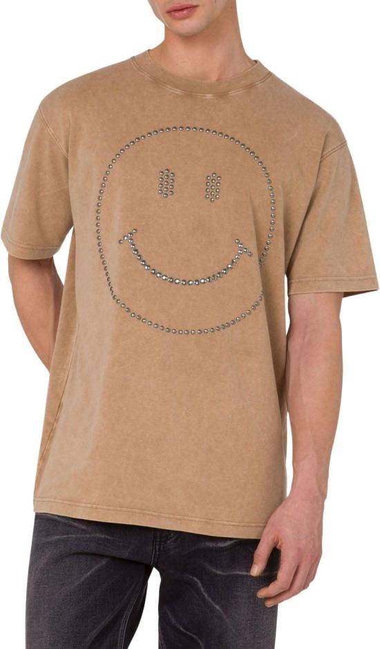 25FW 모스키노 반팔 티셔츠 A070352441084 BEIGE - MOSCHINO