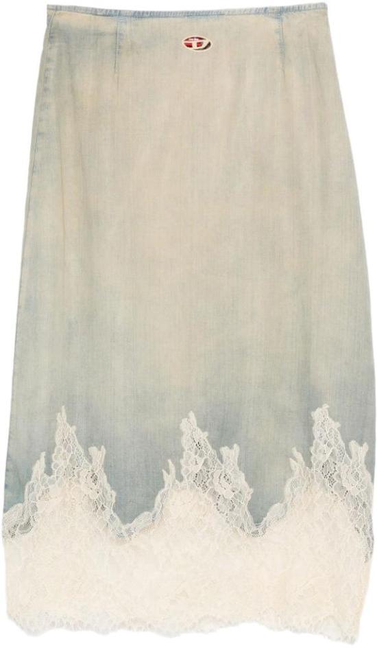 26SS 디젤 미디 스커트 A217840CEDE01 LICHTBLUE