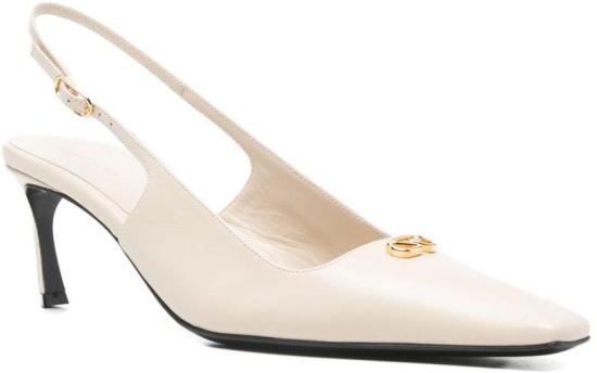 25FW 세르지오로시 힐/펌프스 B13280MCPT049677 WHITE - SERGIO ROSSI