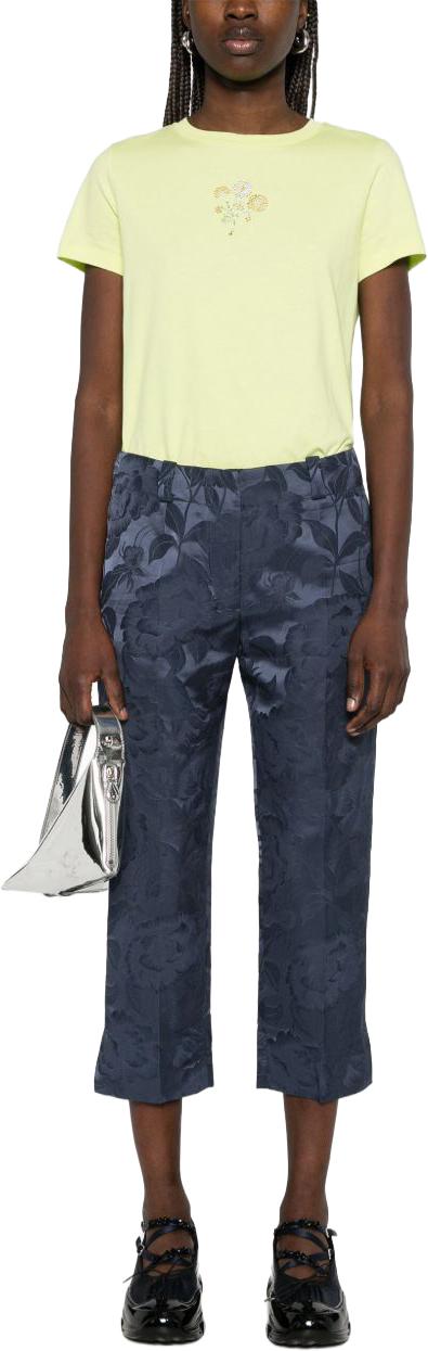 겐조 스트레이트 팬츠 FF52PA0939JG67 NAVY - KENZO