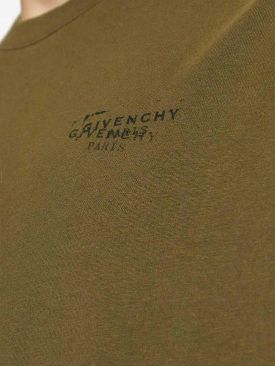 26SS 지방시 반팔 티셔츠 BM71NK3YSA305 DONKERGREEN - GIVENCHY