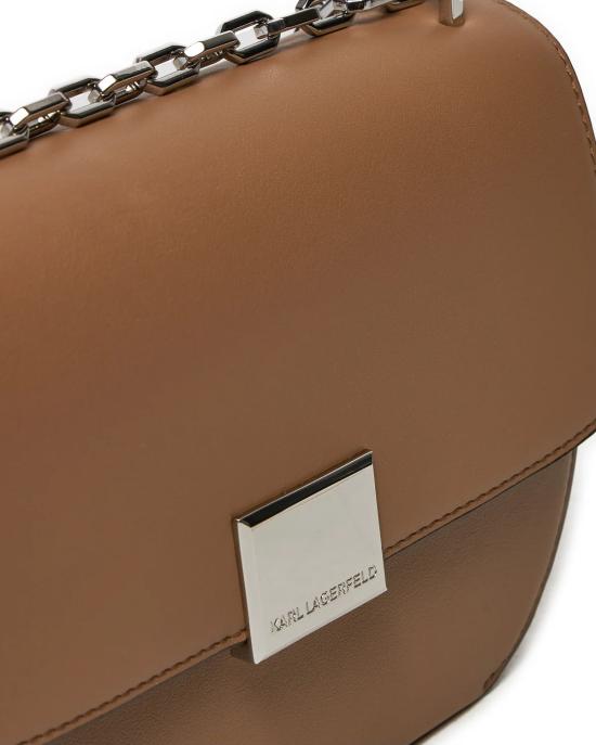  칼라거펠트 크로스백 245W3057 798 mushroom brown MARRONE - KARL LAGERFELD