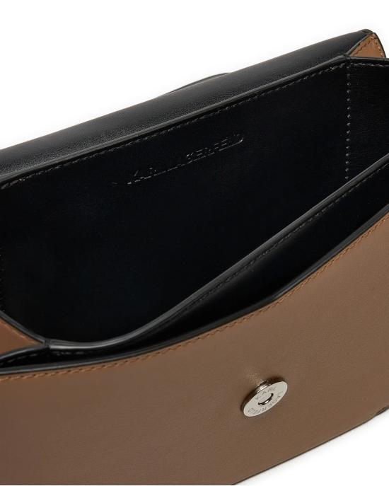  칼라거펠트 크로스백 245W3057 798 mushroom brown MARRONE - KARL LAGERFELD