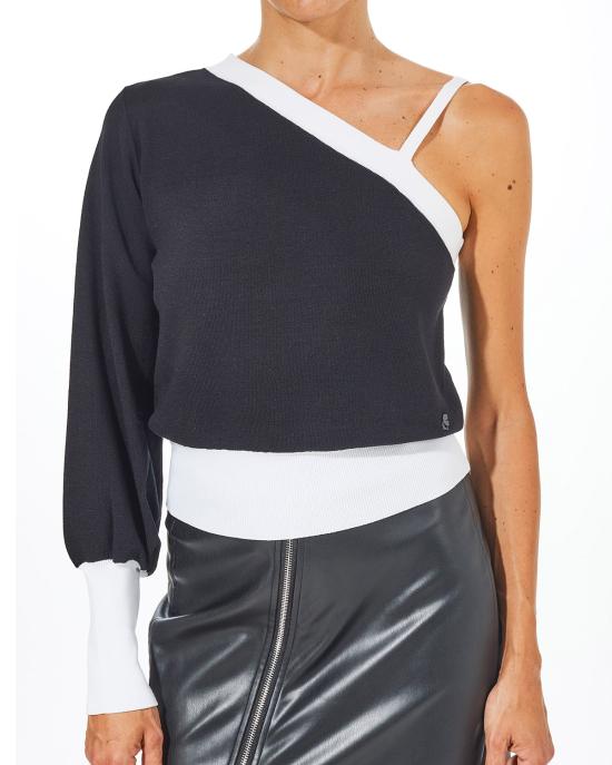  칼라거펠트 스웨터 245W2002 999 nero NERO - KARL LAGERFELD