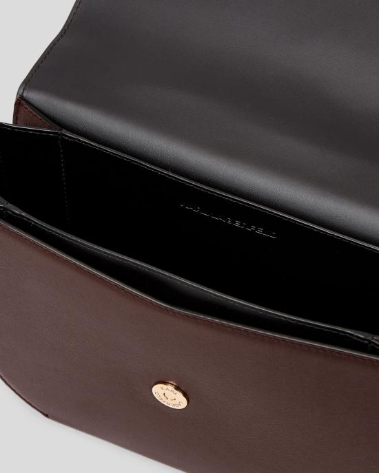  칼라거펠트 크로스백 245W3056 798 mushroom MARRONE - KARL LAGERFELD