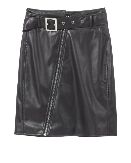  칼라거펠트 숏 스커트 245W1200 999 nero NERO