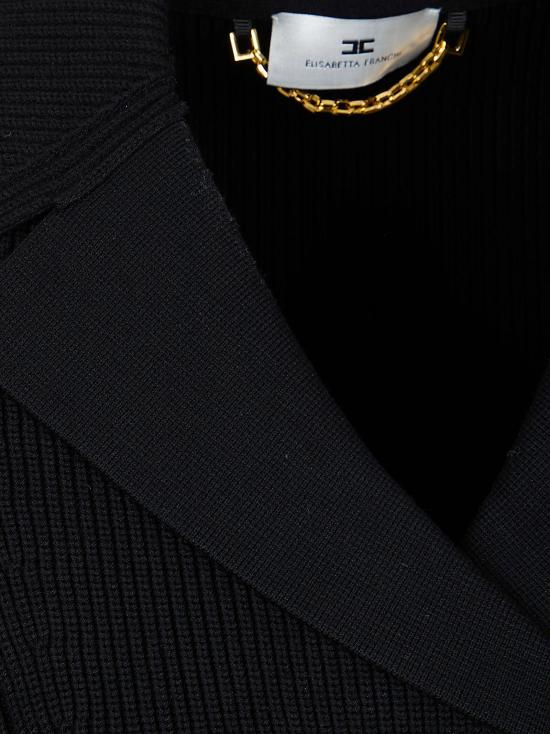 26SS 엘리자베타프랜치 스웨터 MK82S61E2 110 NERO BLACK - ELISABETTA FRANCHI