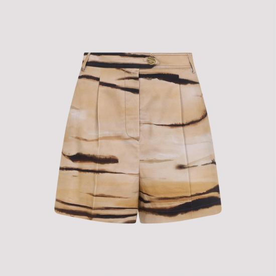 26SS 엘리자베타프랜치 숏팬츠 SH01362E2 470 CAMMELLO NUDE NEUTRALS - ELISABETTA FRANCHI