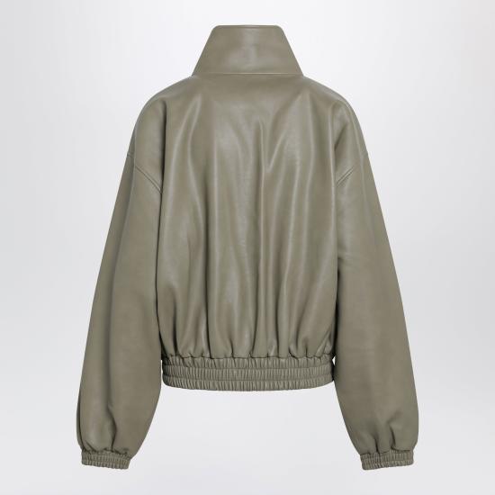 26SS 더프랭키샵 가죽 자켓 JAFS22137EL Green - THE FRANKIE SHOP