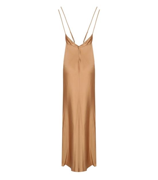 26SS 엘리자베타프랜치 롱 원피스 ABR3362E2 EV8 38 Beige - ELISABETTA FRANCHI