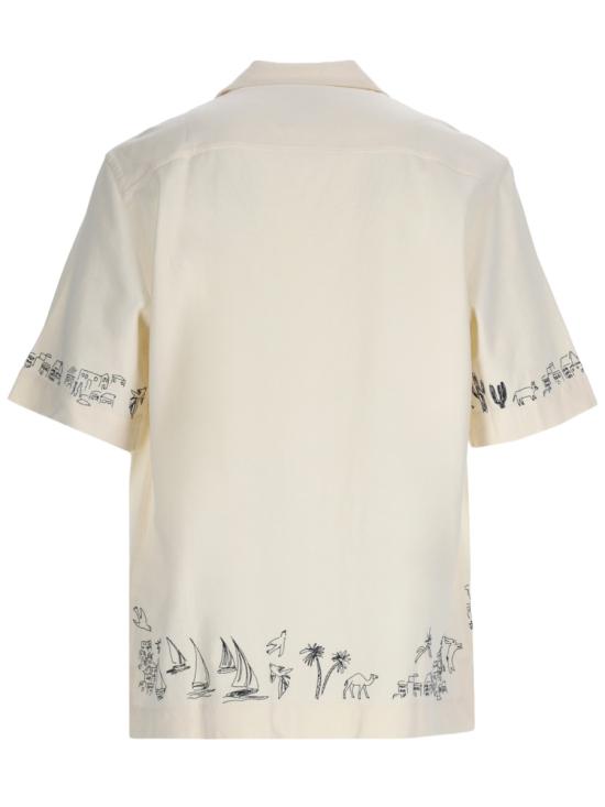 26SS 폴 스미스 반팔 셔츠 M1R 905UE V03036 04 IVORY - PAUL SMITH