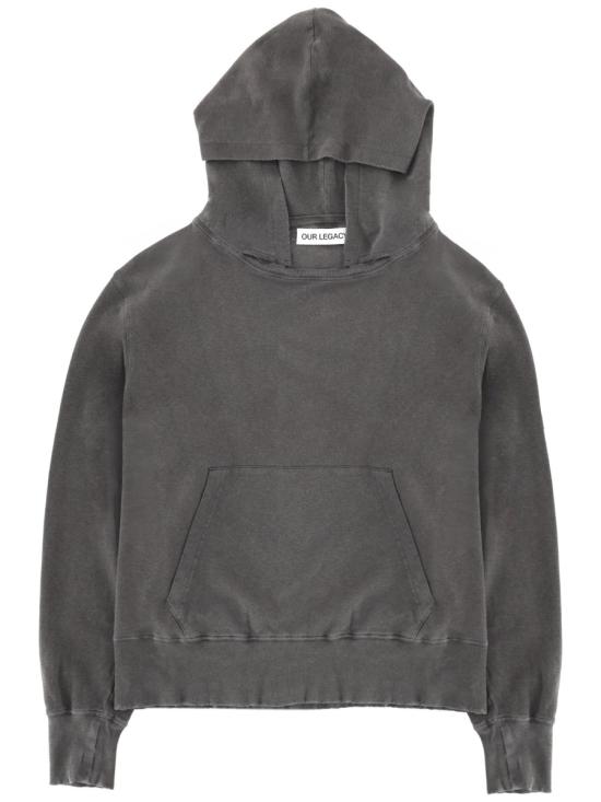 26SS 아워레가시 후드 티셔츠 M2266RWB WASHEDBLACKROGUELOOPBACK CHARCOAL