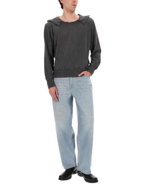 26SS 아워레가시 후드 티셔츠 M2266RWB WASHEDBLACKROGUELOOPBACK CHARCOAL - OUR LEGACY