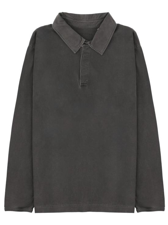 26SS 선플라워 폴로 티셔츠 2057 FADEDBLACK