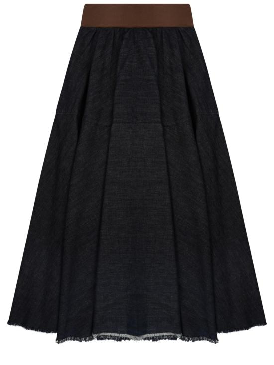 26SS 나인인더모닝 롱 스커트 EU01EUGENIA S48LAV M MULTICOLOUR