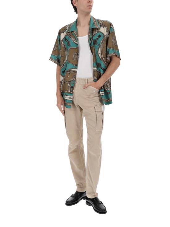 26SS 돌체앤가바나 반팔 셔츠 G5JH9T HI12CHV5XH BEIGE - DOLCE & GABBANA