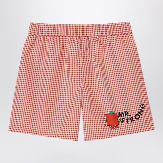 26SS [키즈] 구찌 쇼츠/버뮤다 857138XWA78 Red