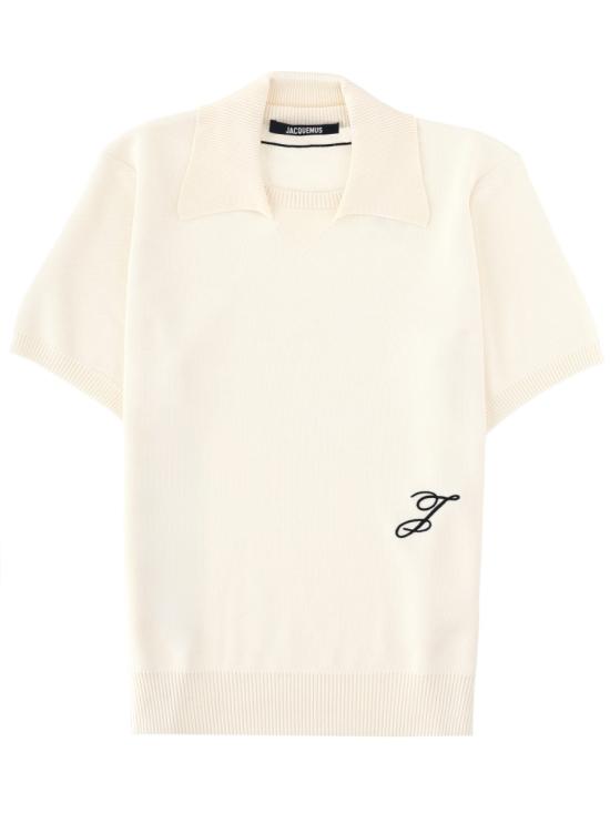 26SS 자크뮈스 폴로 티셔츠 POM00617AK0 0312110 WHITE