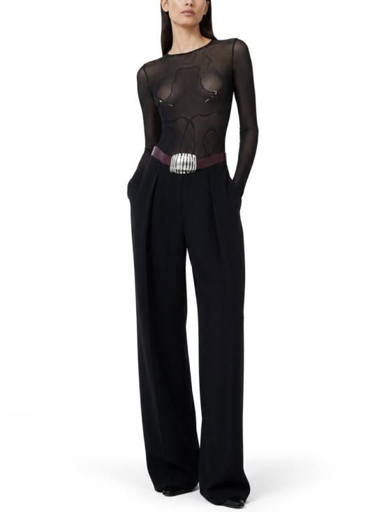26SS 장 폴 고티에 긴팔 티셔츠 TO433 M01600 BLACK - JEAN PAUL GAULTIER