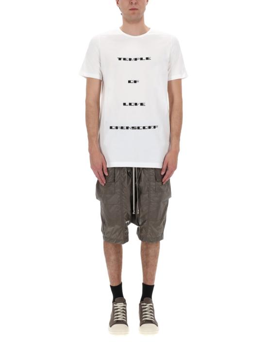 26SS 다크쉐도우 반팔 티셔츠 DU01F4250 RNEP7P1109 WHITE - DRKSHDW