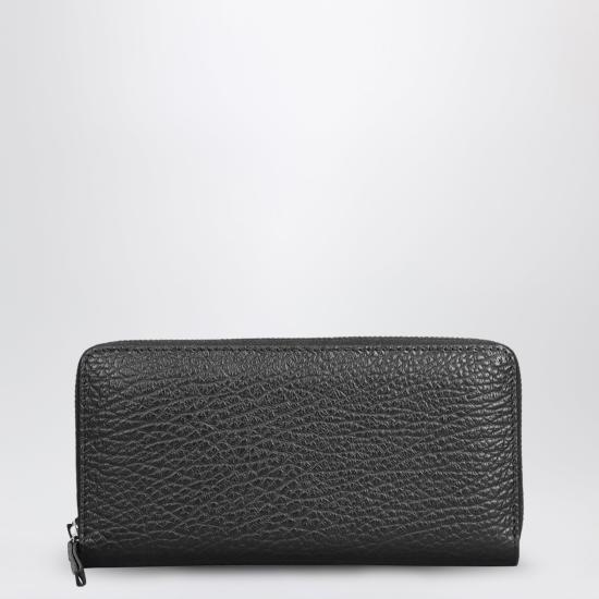 26SS 마르지엘라 4스티치 집어라운드 장지갑 S56UI0110P4455 Black - MAISON MARGIELA