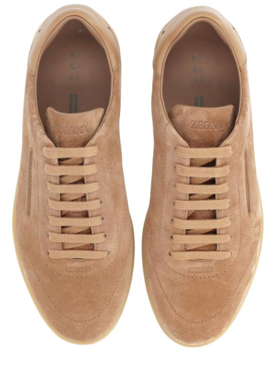 26SS 에르메네질도제냐 스니커즈 LHSOY S8218ZCOC BEIGE - ERMENEGILDO ZEGNA