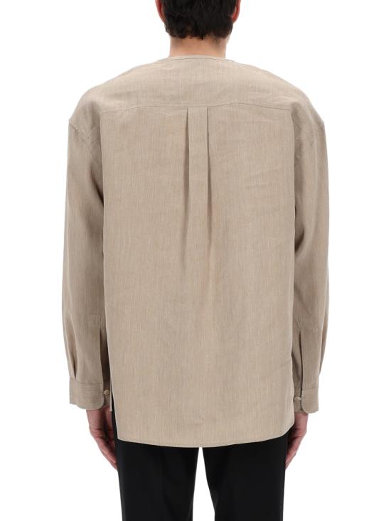 26SS 자크뮈스 긴팔 셔츠 SHM00615AW0 0738150 BEIGE - JACQUEMUS