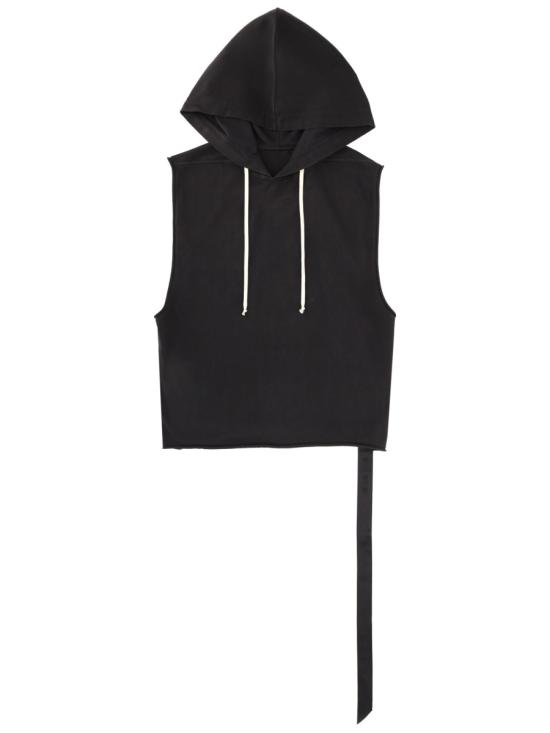 26SS 다크쉐도우 후드 티셔츠 DU01F4165 RIGP09 BLACK