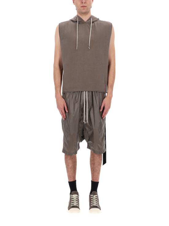 26SS 다크쉐도우 후드 티셔츠 DU01F4165 RIGP34 BROWN - DRKSHDW