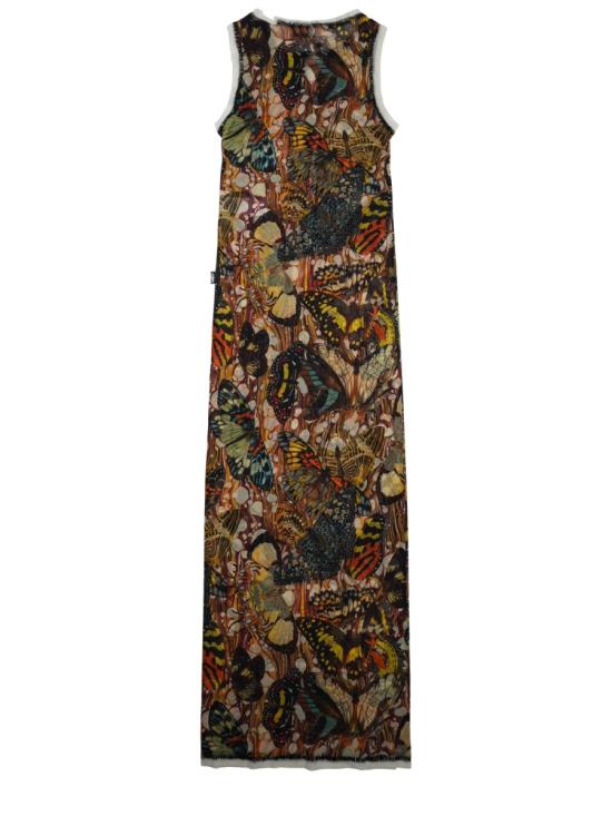26SS 장 폴 고티에 롱 원피스 DR133 M020P1090 YELLOW - JEAN PAUL GAULTIER