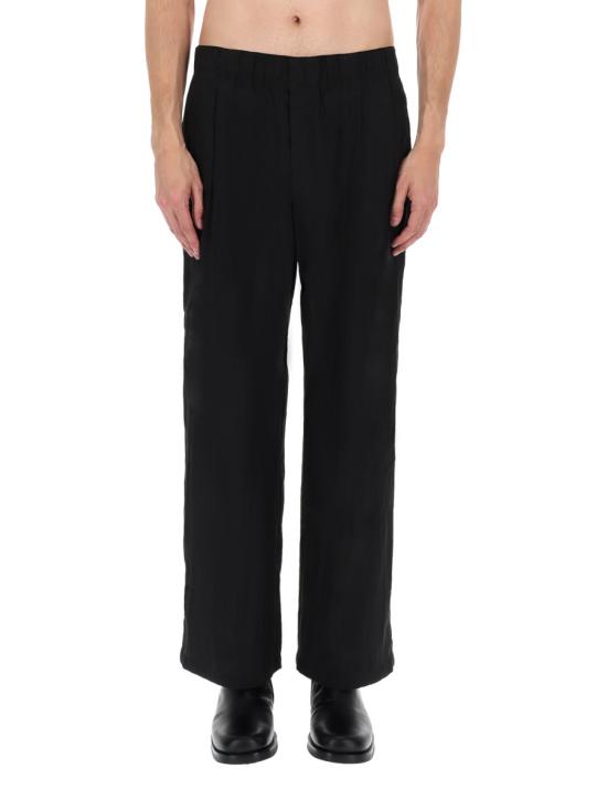 26SS 아워레가시 레저 쇼츠 스틸 블랙 캄 쿠프로 코튼 M2264LS SOOTBLACKTECHFLAX - OUR LEGACY