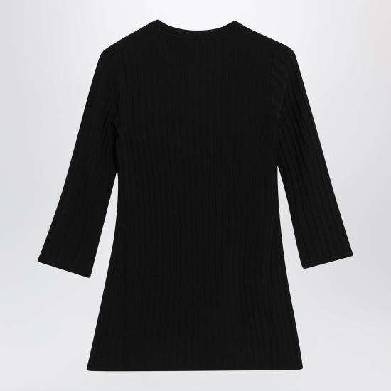 26SS 막스마라 긴팔 티셔츠 MXPADERIRECO Black - MAX MARA