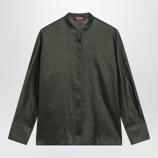 26SS 막스마라 스튜디오 셔츠 MSTBALDILI Green