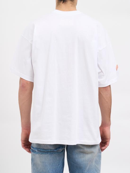 26SS 피디에프 반팔 티셔츠 NDFM54029TF112PIGTEWHITE White - PDF