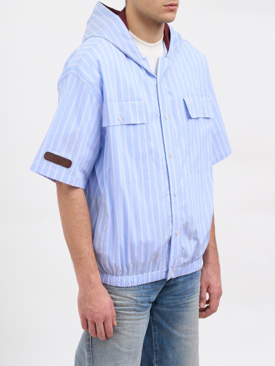 26SS 피디에프 반팔 셔츠 NDFM06003TS060AZBRD Light blue - PDF