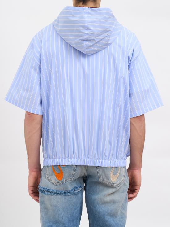 26SS 피디에프 반팔 셔츠 NDFM06003TS060AZBRD Light blue - PDF
