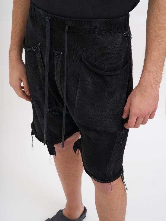 26SS 엠디75 숏팬츠 NMD13216BLACKSPRAY Black - MD75