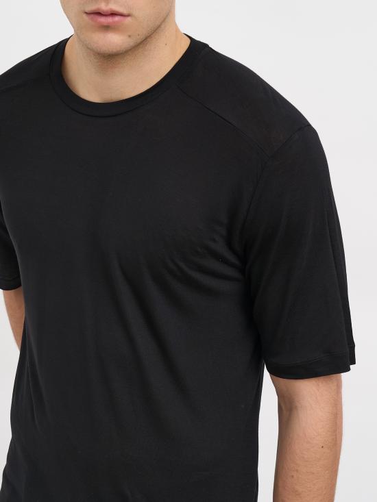 26SS 다닐로 파우라 반팔 티셔츠 N15DP10070000001 Black - DANILO PAURA