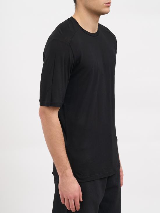 26SS 다닐로 파우라 반팔 티셔츠 N15DP10070000001 Black - DANILO PAURA