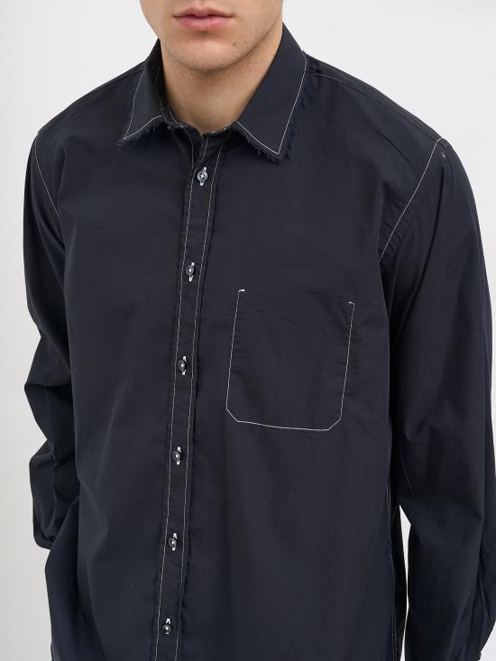 26SS 다닐로 파우라 긴팔 셔츠 N15DP20050000001 Black - DANILO PAURA